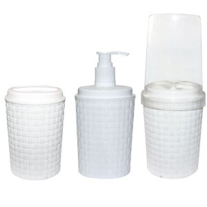 KIT TOALETE BRANCO KT996 DELTA