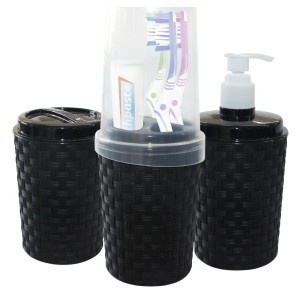 KIT TOALETE PRETO KT997 DELTA