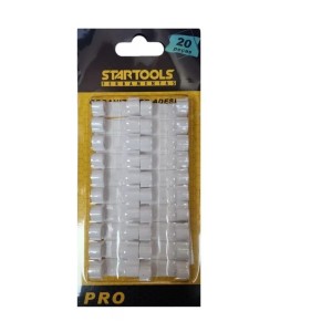 ORGANIZADOR ADESIVO FIOS/CABOS C/20PCS AR0536 STAR TOOLS