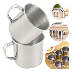 CANECA INOX 320ML 9CM LT9580