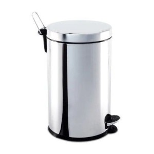 LIXEIRA INOX 12LTS C/PEDAL MZ-98120 MONALIZA