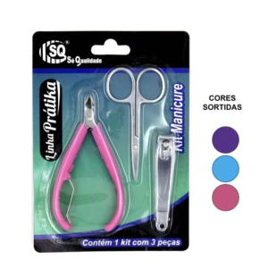 KIT MANICURE C/3 PCS SQ3448