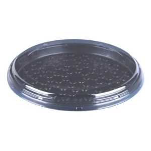 FORMA PIZZA 30CM PRETA CPET 230 GALVANOTEK DESCARTAVEL